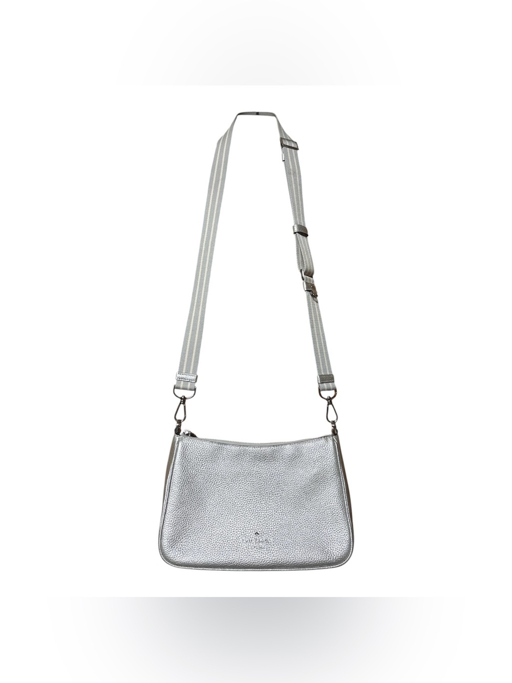 Kate Spade Rosie Metallic Medium Shoulder Crossbody Leather Bag